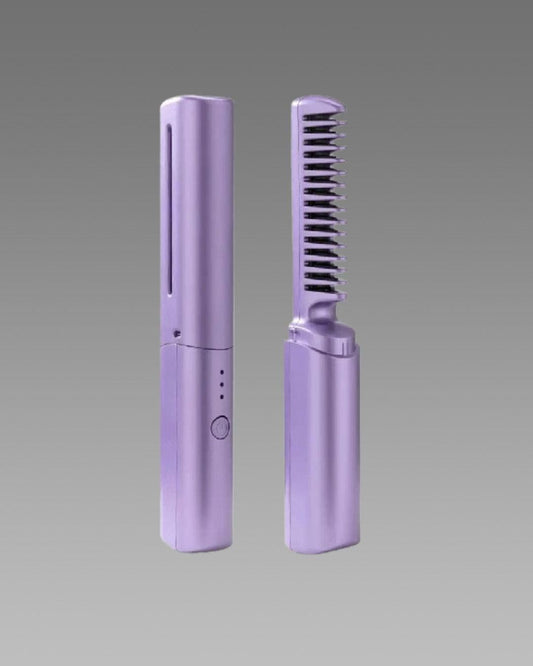 Portable Mini Hair Straightener Rechargeable Combo
